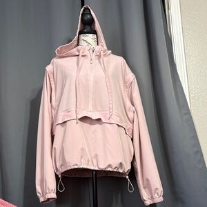 Victoria's secret Light Pink Hooded Pullover Jacket